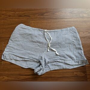 American Living Blue and White Striped Pants